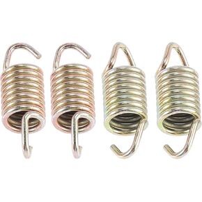 Motoforti 4pcs ATV Exhaust Spring for Polaris Sportsman ETX 400 500 Magnum Hawkeye for Ranger