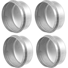 X AUTOHAUX 4pcs 2.44" Trailer Axle Dust Cap Cup Grease Cover for Dexter EZ Lube Trailer Camper 5200 to 6000 Lb Axle Wheel Hub Bearing