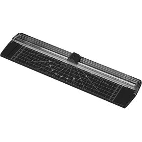Paper Cutter,A4 Paper Shredder 12 Inch,Office School Classroom Teacher Scrapbook Supplies,Paper Cutter Slider with Ruler Tool,Cardstock Crafts File Organizer Papers Trimmer