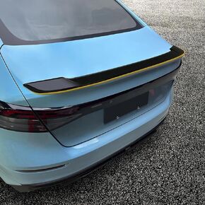 Spoiler for 2023 2024 Honda Accord Rear Trucnk Spoiler Car Rear Spoiler Wing Adhesive for 23 24 Accord 11th Ge Accessories,Black (Spoiler-Rear Trunk)