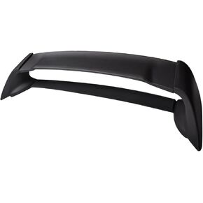 labwork Unpainted Black Plastic Rear Trunk Spoiler Wing Replacement for 2006-2010 Honda Civic 4DR Sedan