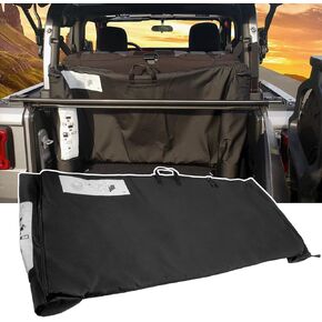 [Upgrade Version] Soft Top Window Storage Bag fits for 2018 2019 2020 2021 2022 2024 Jeep Wrangler JL JLU Sports Sahara Freedom Rubicon Unlimited 2 Door & 4 Door Replace OEM 68358392AC