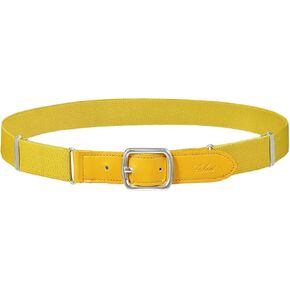 Falari Kids Leather Elastic Adjustable Belts for Boy Girl All Occasion Variety Colors