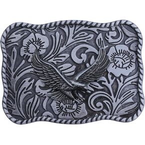 Belt Buckle Women Men Soaring Eagle Big Belt Buckles Men Western Cowboy Texas Rodeo Belt Buckle for Men Women