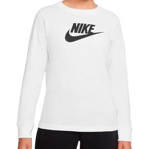 Nike Girl's NSW Long Sleeve Futura Tee (Little Kids/Big Kids)