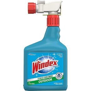 منظف ​​مركّز للزجاج والفناء الخارجي من Windex، 2 قيراط، 32 أونصة سائلة in Kuwait