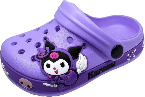 Girls Clogs Cute Cartoon Kids Garden Clogs Slip On Water Shoes Slides Sandals Children Beach Pool Slippers Shoes in Saudi Arabia