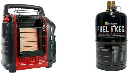 Mr. Heater F232017 MH9BXRV Buddy Grey Indoor-Safe Portable RV Radiant Heater (4,000-9,000-BTU) in Kuwait