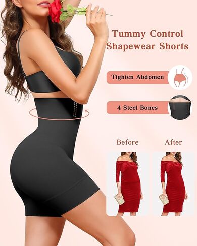 ملابس داخلية للتحكم في البطن من BESTENA، ملابس داخلية نسائية عالية الخصر، ملابس داخلية لتشكيل الجسم بدون خياطة in Kuwait