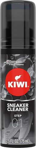 كيوي للأحذية الرياضية ومنظف الأحذية | للأحذية الرياضية وأحذية التنس والجلود والمزيد | 2.5 أونصة | تتضمن أداة توزيع إسفنجية in Kuwait