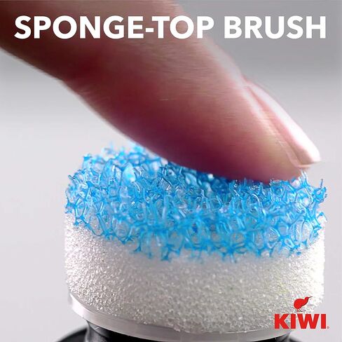 كيوي للأحذية الرياضية ومنظف الأحذية | للأحذية الرياضية وأحذية التنس والجلود والمزيد | 2.5 أونصة | تتضمن أداة توزيع إسفنجية in Kuwait