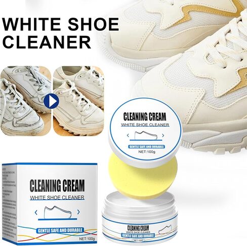 2024 New Multipurpose Cleaning Cream, White Shoe Cleaning Cream, Decontaminate Solid Paste in Saudi Arabia