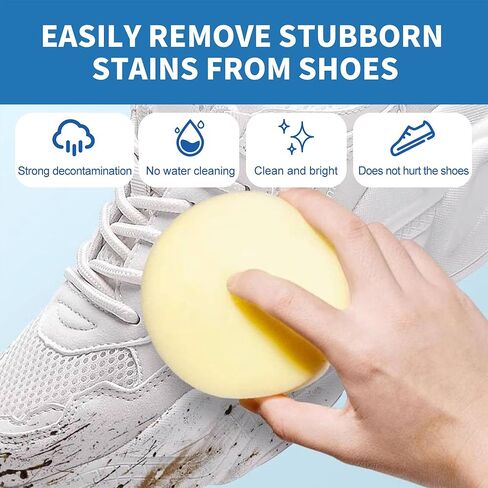2024 New Multipurpose Cleaning Cream, White Shoe Cleaning Cream, Decontaminate Solid Paste in Saudi Arabia