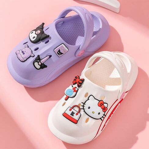 Girls Slippers Children's Slippers, Toddler Cloud Slippers, Cute Cartoon Clogs Beach Swimming Pool home Sandals in Saudi Arabia