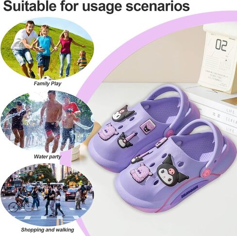 Girls Slippers Children's Slippers, Toddler Cloud Slippers, Cute Cartoon Clogs Beach Swimming Pool home Sandals in Saudi Arabia