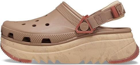 Crocs Unisex-Adult Classic Hiker Escape Clogs, Latte, 8 Women/6 Men in Saudi Arabia