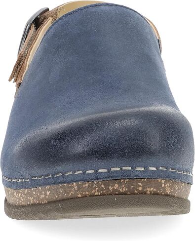 Dansko Women's Merrin Sling-Back Mule Clog - Dual Density Cork/EVA Midsole and Lightweight Rubber Outsole Provide Durable and Comfortable Ride on Patented Stapled Construction in Saudi Arabia