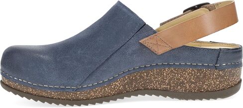 Dansko Women's Merrin Sling-Back Mule Clog - Dual Density Cork/EVA Midsole and Lightweight Rubber Outsole Provide Durable and Comfortable Ride on Patented Stapled Construction in Saudi Arabia