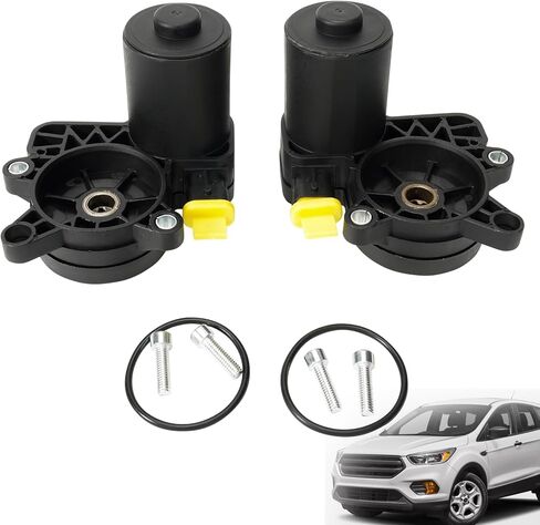 محرك كهربائي لفرامل الانتظار مع حلقات إغلاق متوافقة مع Ford Edge Fusion Escape Lincoln MKC MKX MKZ 2013-2018، الجانب الأيسر والأيمن، استبدل DG9Z2B712A، DG9Z2B713A in Kuwait