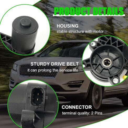 محرك كهربائي لفرامل الانتظار مع حلقات إغلاق متوافقة مع Ford Edge Fusion Escape Lincoln MKC MKX MKZ 2013-2018، الجانب الأيسر والأيمن، استبدل DG9Z2B712A، DG9Z2B713A in Kuwait