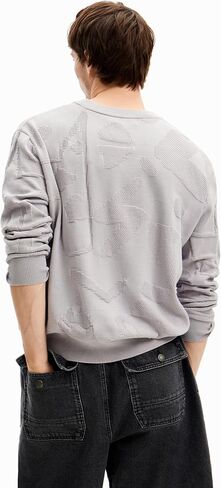 Desigual Men's Fine Landscape Pullover in Saudi Arabia