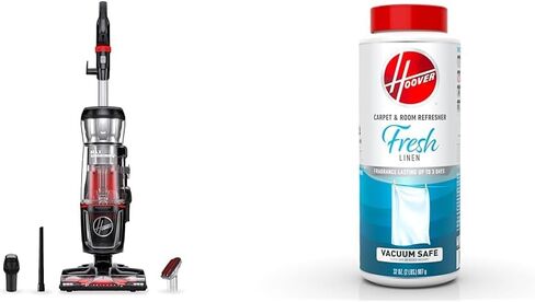 مكنسة هوفر ماكس لايف برو بيت دوارة بدون كيس، فلترة وسائط هيبا، للسجاد والأرضيات الصلبة، UH74220PC، أسود in Kuwait