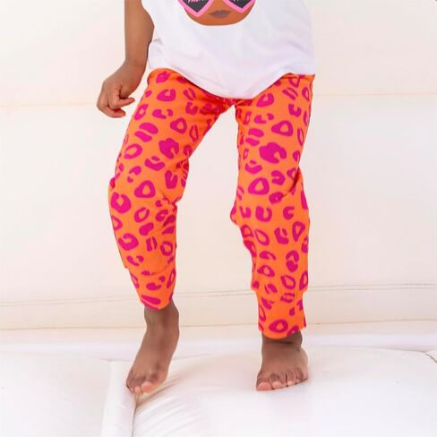 Lil Mama 3 قطع علوية بأكمام قصيرة وأجزاء سفلية متطابقة مع ملابس طفلة صغيرة ومجموعة ملابس كاجوال لطيفة in Saudi Arabia