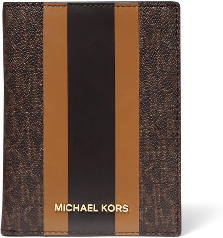 Michael Kors Women's Bedford Travel Medium Passport Wallet, Brown/Acorn in Saudi Arabia