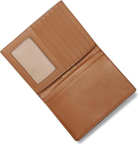 Michael Kors Women's Bedford Travel Medium Passport Wallet, Brown/Acorn in Saudi Arabia