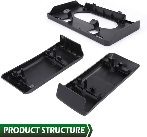 GRAND ORANGE Front Bumper Guards Pads & License Plate Frame Bracket Compatible with Ford F150 2009-2014 9L3Z17E810B, 9L3Z17A385A, FO1053100, FO1068134 in Saudi Arabia