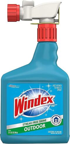 منظف ​​مركّز للزجاج والفناء الخارجي من Windex، 2 قيراط، 32 أونصة سائلة in Kuwait