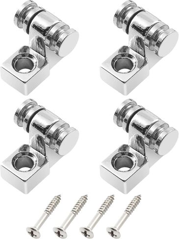 Musiclily Roller Guitar String Trees Roller String Guides Retainers for Fender Strat Stratocaster Tele Telecaster Electric Guitar, Black(Pack of 4) in Saudi Arabia