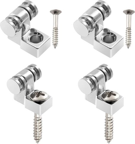 Musiclily Roller Guitar String Trees Roller String Guides Retainers for Fender Strat Stratocaster Tele Telecaster Electric Guitar, Black(Pack of 4) in Saudi Arabia