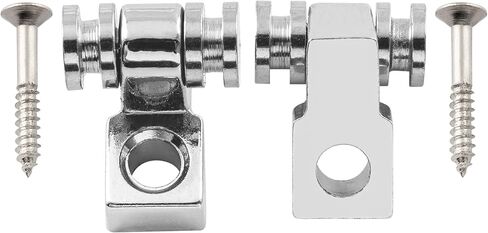 Musiclily Roller Guitar String Trees Roller String Guides Retainers for Fender Strat Stratocaster Tele Telecaster Electric Guitar, Black(Pack of 4) in Saudi Arabia