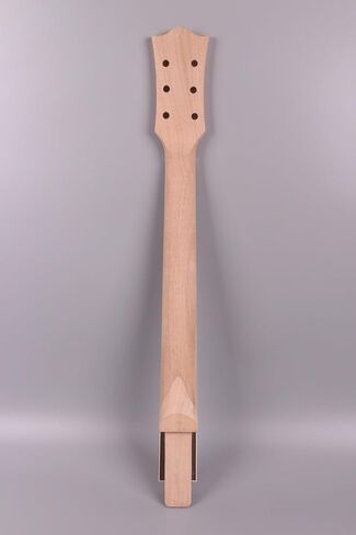 Yinfente Electric Guitar Neck 22 fret 24.75 inch Mahogany Rosewood Fretboard Guitar Necks Replacement Bolt on Heel (bolt on style) in Saudi Arabia