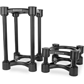 IsoAcoustics Iso-Stand Series Speaker Isolation Stands with Height & Tilt Adjustment: Iso-130 (5.1" x 6") Pair