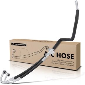 A-Premium A/C Suction and Discharge Line Hose Assembly Compatible with Chevrolet Malibu 2008-2012, Pontiac G6 2007-2009, Saturn Aura 2007-2009, V6 3.6L