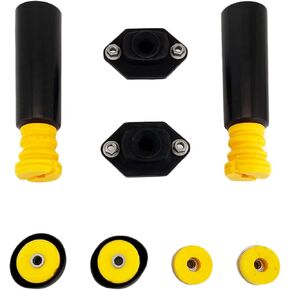 Rear Upper Lower Shock Mounts Grommets & Bump Stops Kit Compatible With E82 E87 E90 E92