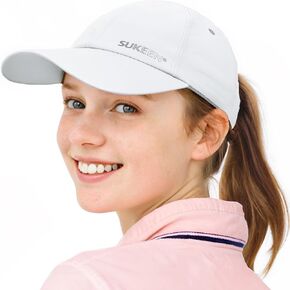 Sukeen Kids Sun Hats for Girls Boys Quick Drying Baseball Cap Lightweight Sun Protection Hat for Outdoor Activity
