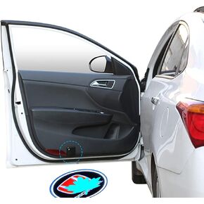 Compatible with Jaguar Car Door Logo Projector Lights,Ghost Shadow Light Welcome Courtesy Light Fit Most Car (2PCS), for jiebao, 24L-YBD-1