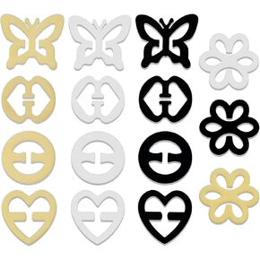 Bra Strap Clips Bra Clips for Back, Anti-Slip Bra Straps Holder Cleavage Control Clips for Bra