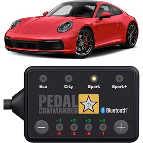 PEDAL COMMANDER for Porsche 911 2005-2024 Throttle Response Controller Fits: 4th Gen 997/991/992 Turbo, GT3, GT2, RS, R, Carrera, 3.6L 3.8L, Porsche 911 Accessories
