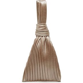 Dolce Vita Carey Metallic Pleated Clutch