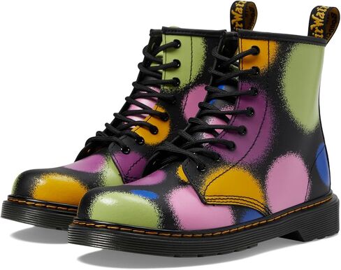 Martens 1460 Fashion Boot (طفل صغير/طفل كبير) متعدد الضباب 1 المملكة المتحدة (الولايات المتحدة 2 طفل صغير) M in Saudi Arabia