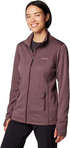 Columbia Women's Park View Grid Fleece Full Zip in Saudi Arabia