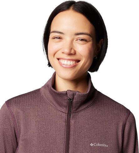 Columbia Women's Park View Grid Fleece Full Zip in Saudi Arabia