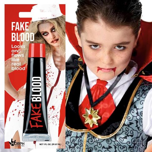 Morph Fake Blood, Stage Blood, Fake Blood Makeup, Washable Fake Blood, Halloween & Vampire Blood, Sangre Falsa in Saudi Arabia