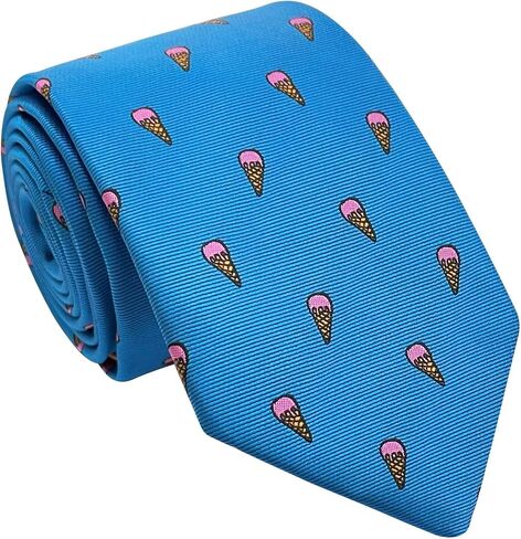 Retreez Novelty Food & Drink Boy's Tie | Kids Neckties | Boy's Tie - 8-10 years in Saudi Arabia