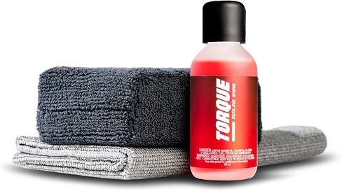 Torque Detail Redline Shine Ceramic Coating 60ml Kit - Ceramic Coating Kit For Cars - Easy To Apply, Over 2 Years of Protection - Premium, Professional Results For Your Car, Boat, RV, Motorbike & More in Kuwait