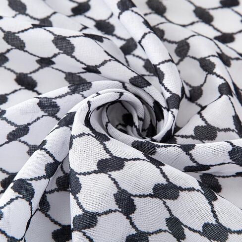 Palestine Scarf الاقصى Military Shemagh Tactical Desert Keffiyeh Authentic Cotton Head Neck Scarf Arab Wrap in Saudi Arabia